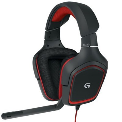 Logitech G230 Headset - Black/Red
